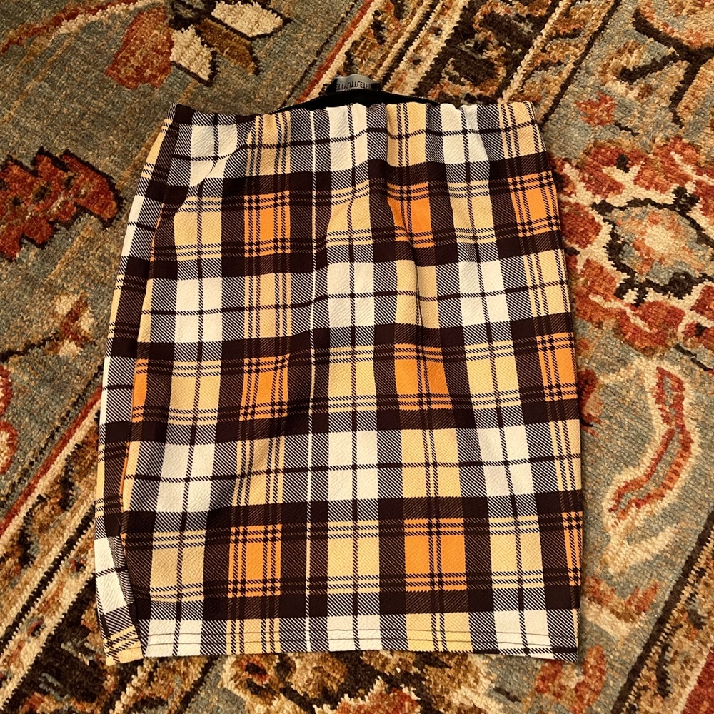 Plaid Skirt